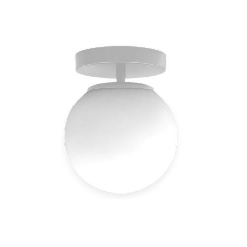 Plafón blanco 10x18cm opal